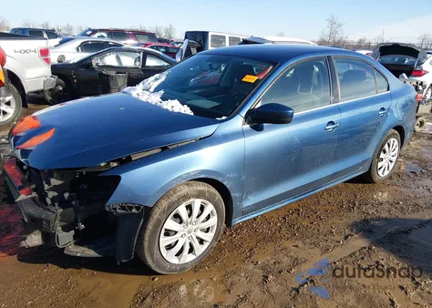 2017 Volkswagen Jetta 1.4T S from USA, damaged, VIN 3VW2B7AJ9HM288657